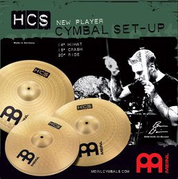 Meinl Cymbalset HCS141620