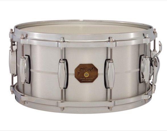 Gretsch Drums 14 x 5 Snare Drum 8Lug Solid Aluminium