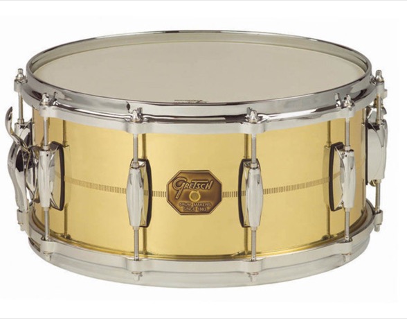 Gretsch Drums 14 x 5 Snare Drum 8Lug Spun Brass