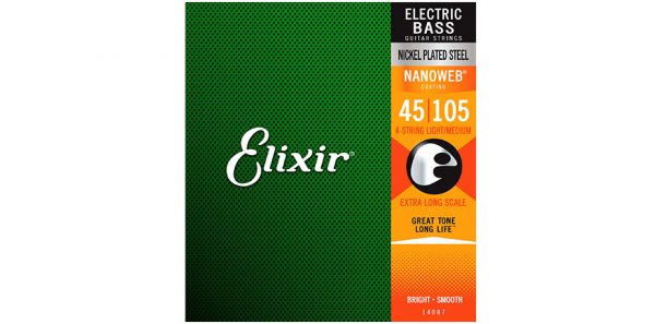 Elixir Nanoweb Bass 45-105 Extra long scale