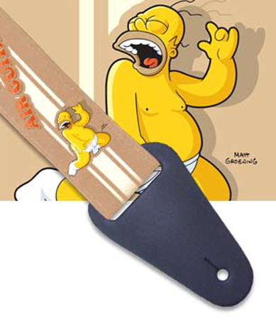 Grover Allman Simpsons Air Guitar