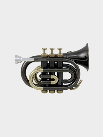 Roy Benson Pocket Trumpet PT101 Black