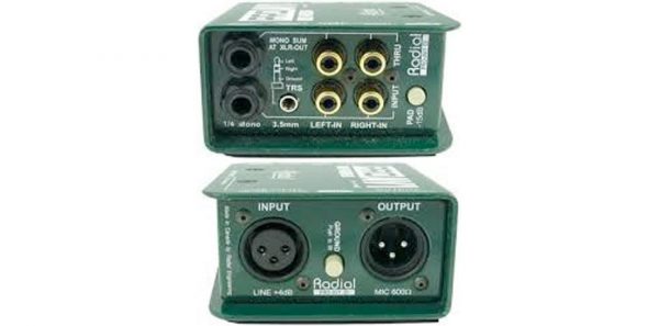 Pro-Iso +4dB to -10dB converter