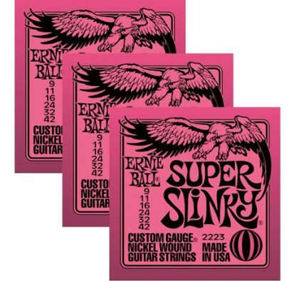 Ernie Ball EB-3223 3-pack Super Slinky