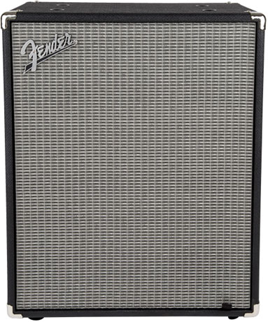 Fender Rumble 210 Cabinet Black and Silver