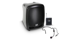 LD Systems LDRB65HSB6 Portable PA Speaker with Headset