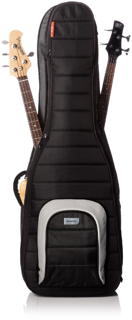 M80 Dual Bass Guitar Case Jet Black