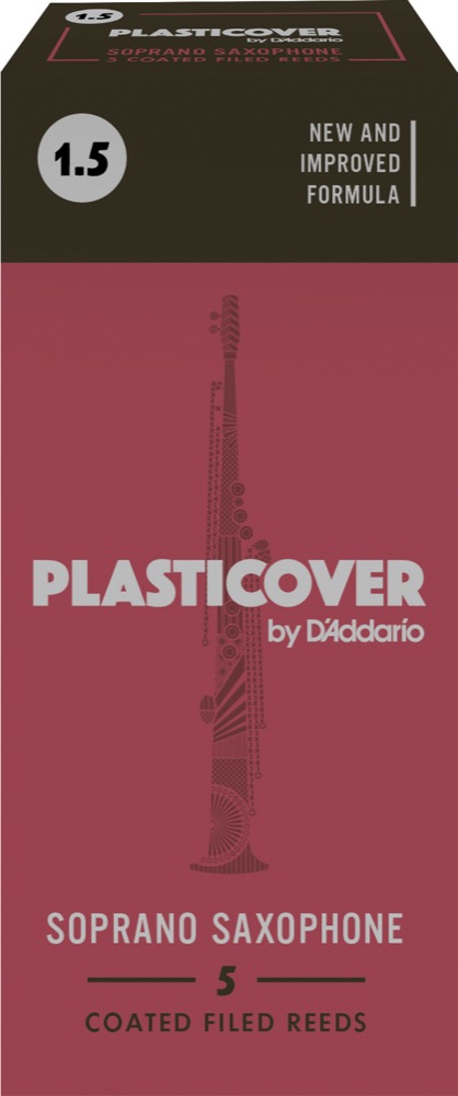 Rico Plastic Sopr-sax 5-pack 1.5