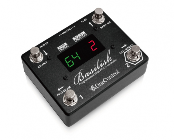 Basilisk programmable Midi Controller
