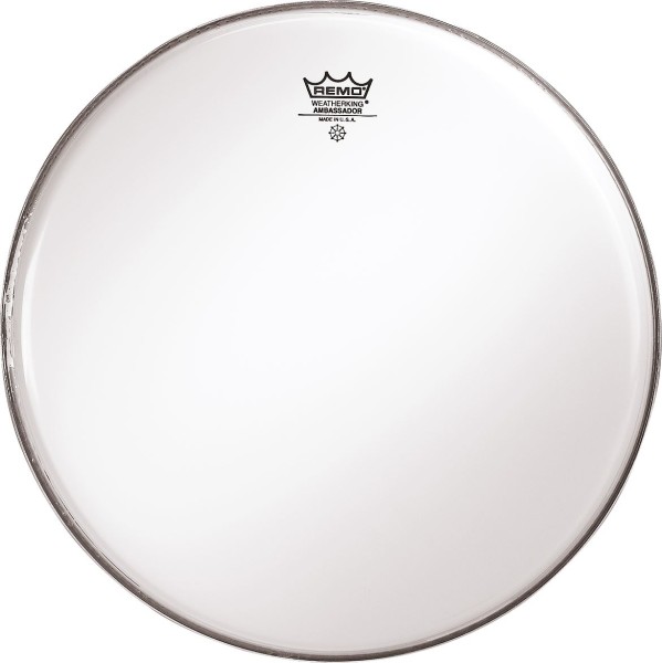 Ambassador Bass, Smooth White 18"
