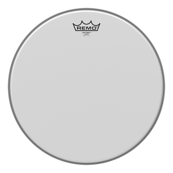 Remo Diplomat, Coated 12"