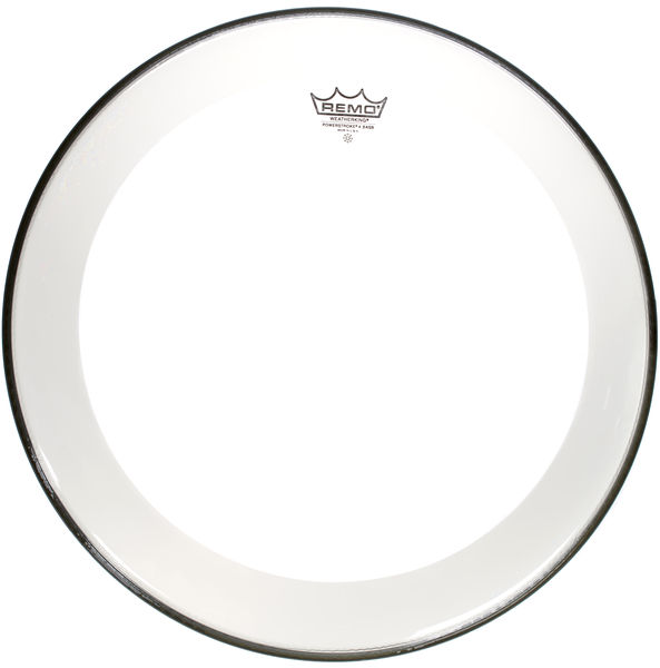 Remo Powerstroke 4, Bass, Clear 22"