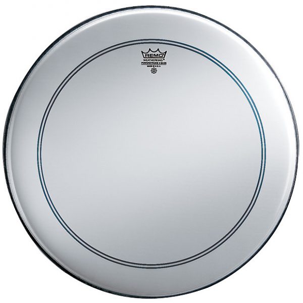 Powerstroke P3 Smooth White Bass Drumhead 20