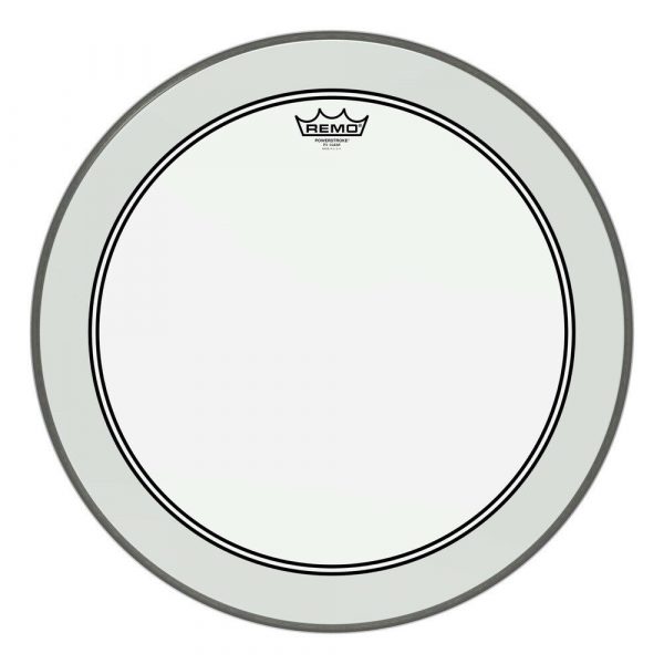 Powerstroke P3 Clear Bass Drumhead 22 2-1/2 Impact Patch