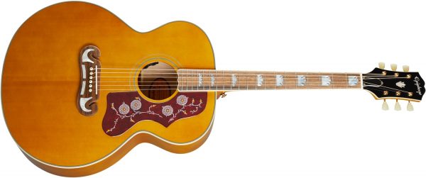 J-200 Aged Natural Antique Gloss (All Solid Wood, Fishman Sonitone)