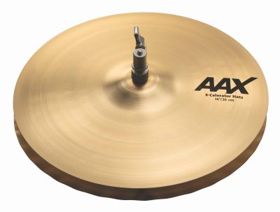 AAX 14" X-Celerator Hats, Natural finish
