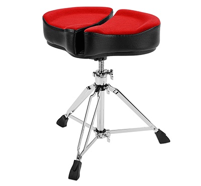 AHEAD SPG-R3 RED SPINAL-G DRUM THRONE WITH 3 LEG BASE