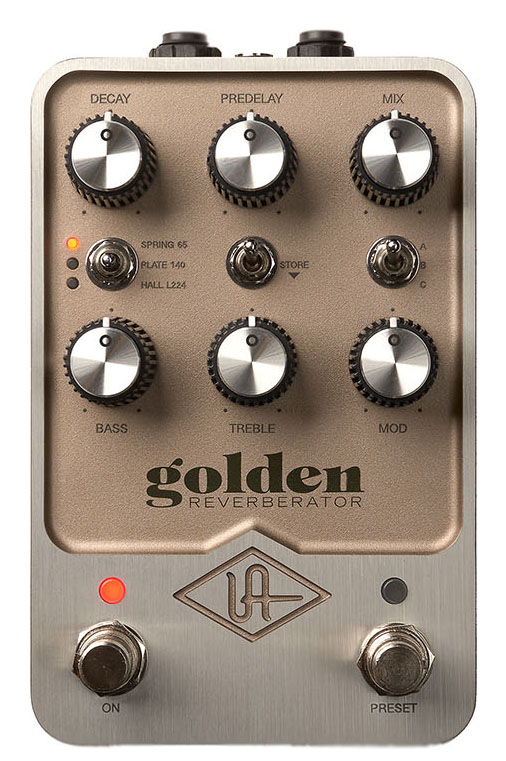 Universal Audio Golden Reverb pedal