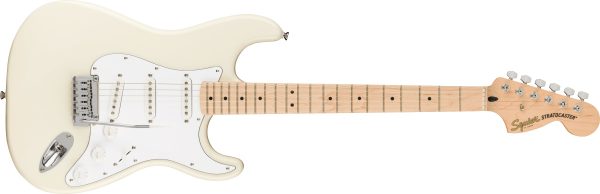 Affinity Series Stratocaster MN White Pickguard Olympic White