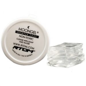Moongel Damper Pads Clear 6-p