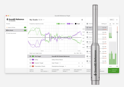 SoundID for Multichannel with Measurement Microphone