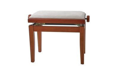 Pianopall Deluxe Cherry tree highgloss Beige cover