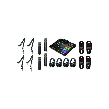 Rodecaster Pro II Professional bundle 4