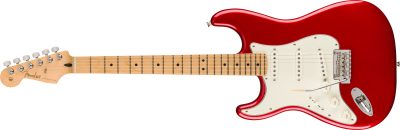 Fender Player Stratocaster left handed MN Candy Apple Red