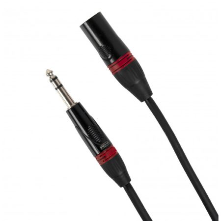 Audiokabel 3m Balanced 1/4Stereo Jack-XLRM