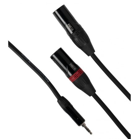 Signal Cable 3M 3,5 stereo-2x XLR male