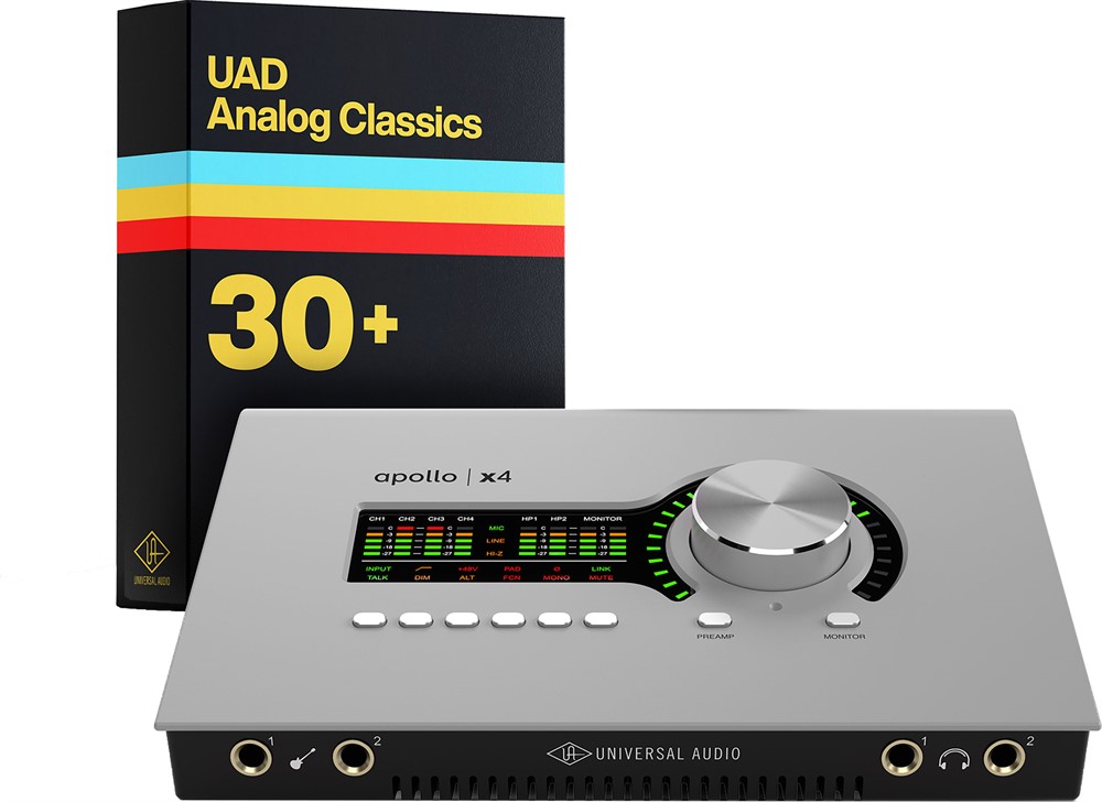 Apollo x4 with UAD Analog Classics