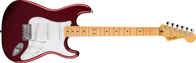 Standard Stratocaster MN White Pickguard Candy Cola