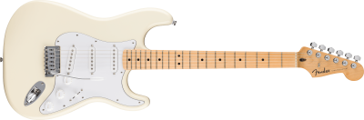Standard Stratocaster MN White Pickguard Olympic White