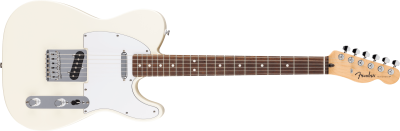 Standard Telecaster Laurel Fingerboard White Pickguard Olympic White