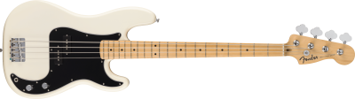 Standard Precision Bass MN Black Pickguard Olympic White