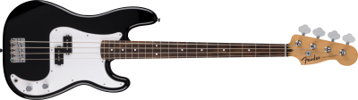 Standard Precision Bass Laurel Fingerboard White Pickguard Black