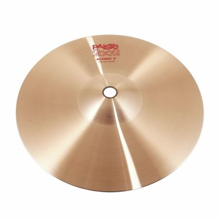 08 2002 ACCENT CYMBAL WITH LEATHER STRAP