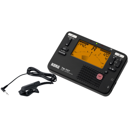 KORG TM70C-BK TUNER/METRONOME