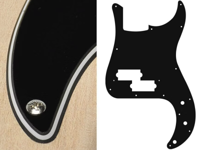 Boston PB-315 Pickguard P-Bass - Black