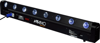 MB 810 8 x LEDS motorized RGBW bar