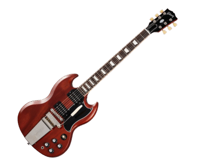 SG Standard '61 Faded Maestro Vibrola Vintage Cherry