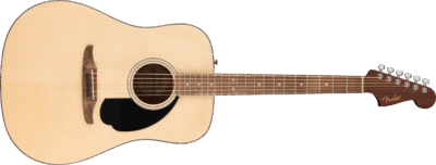 California Standard Redondo Spruce Top Black Pickguard Natural