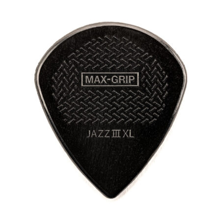Dunlop 581PXLS MAX-GRIP JAZZ III XL STIFFO PICK 1.38MM - 6PLYPK