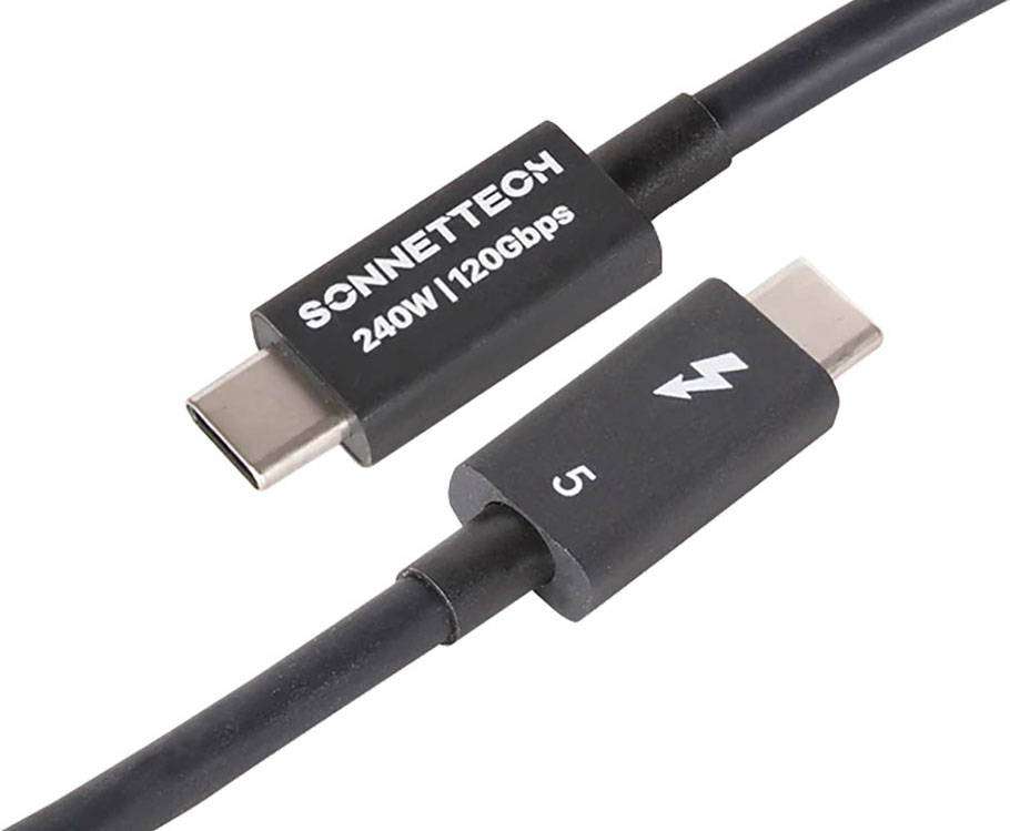 Thunderbolt 5 Cable 2 m Black