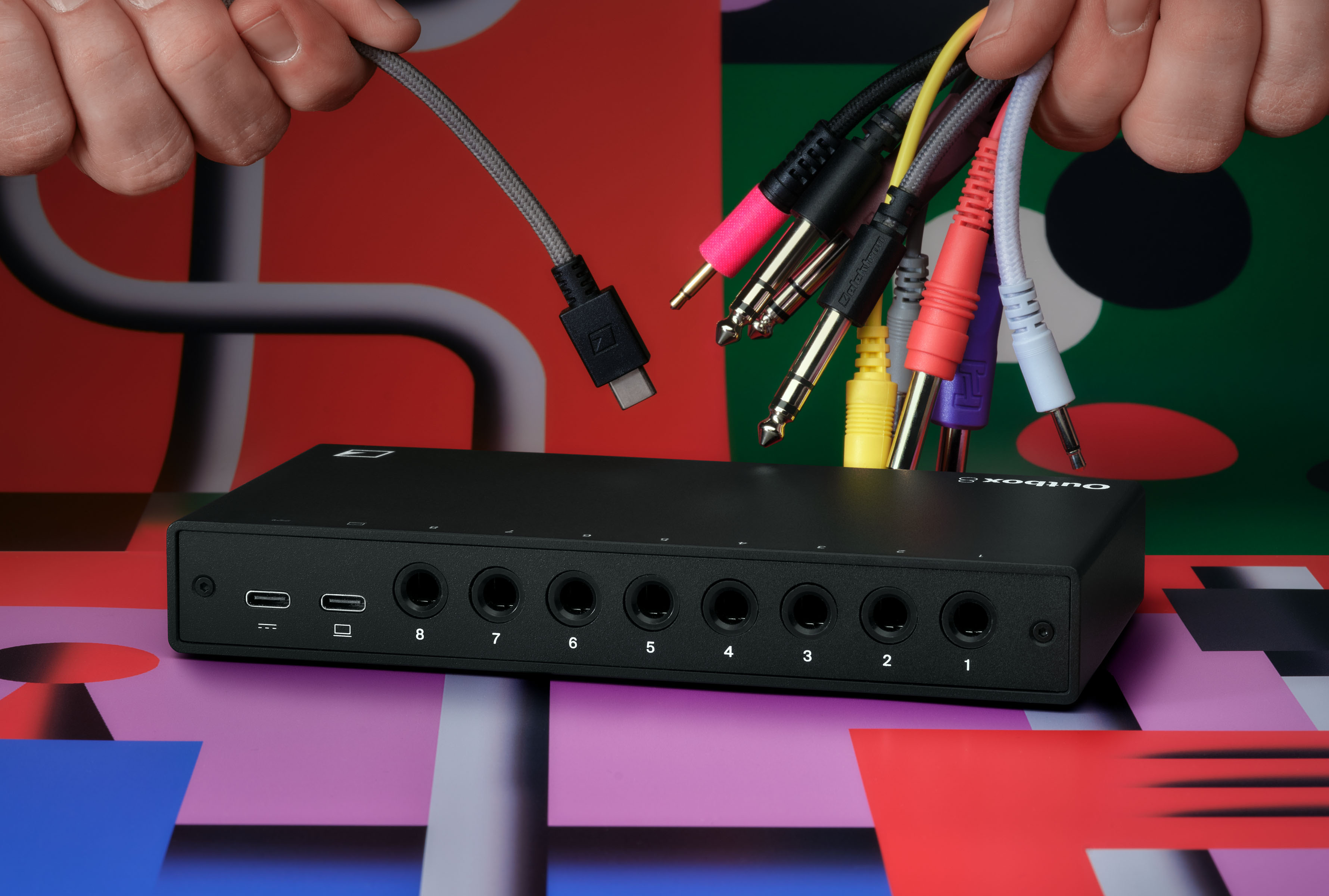 Outbox 8 audio/cv breakout box - Bild 5